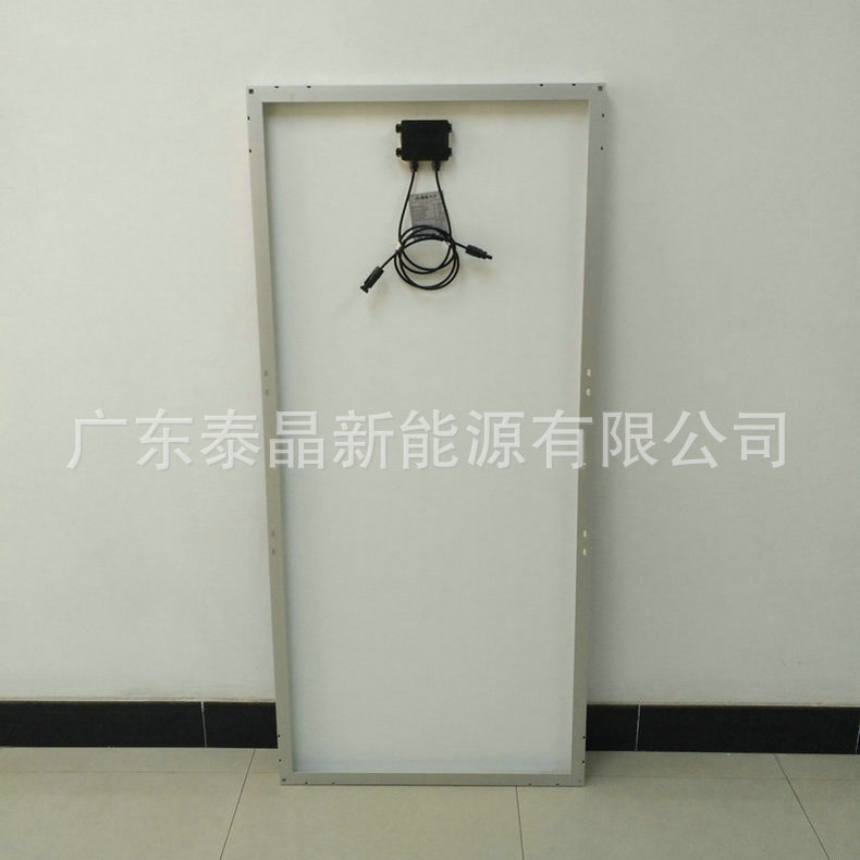 150W单晶背面
